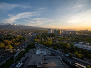 Квартира Евродвушка с потрясающим видом на горы