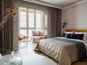 Апартаменты Relax View | Rasko home | c красивым ночным видом с высоты полета птиц