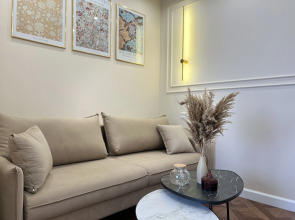 Апартаменты Дизайнерская квартира в Жк Российский с панорамной лоджией