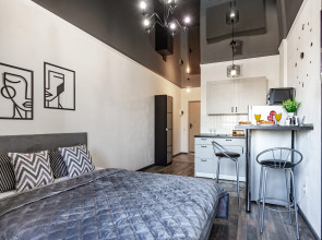 Квартира студия с балконом