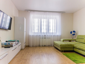 Апартаменты двухкомнатные в светлых тонах вблизи центра города