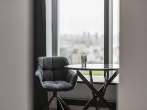 Апартаменты Flat Inn в ЖК Чкалов на Курском Вокзале c лучшим видом на Москву