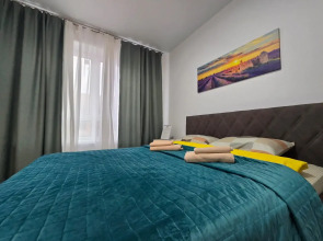 Квартира Роскошная евродвушка DeluxeApart на Новой Риге