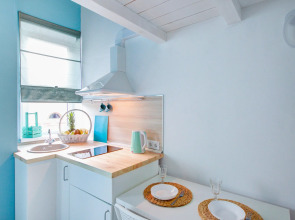 Квартира Домиго Двухуровневая Cтудия Pядом с Bодохранилищем