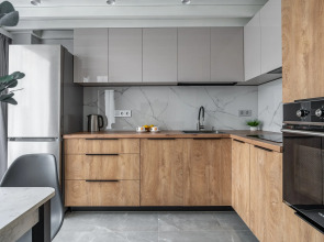 Двухуровневая квартира у реки. Кватро 3/3