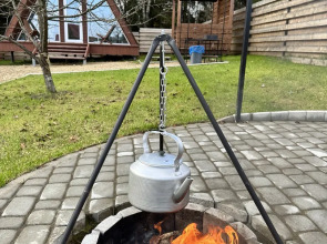 Глэмпинг Домики A-frame С Чаном или Купелью-Фурако