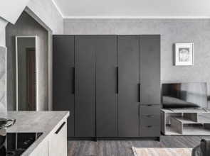 Апартаменты Студия с Панорамным Видом на 25 Этаже