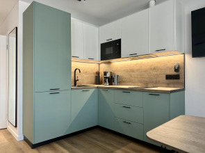 Квартира Happy Mercury просторная студия рядом с метро недалеко от центра