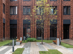 Квартира Moscow Deluxe Apartments Family Suite Silver Fountain