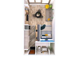 Апартаменты с видом на Москву 9