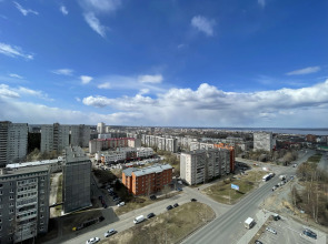 Апартаменты Та самая квартира в самом высоком доме города на 17-м этаже