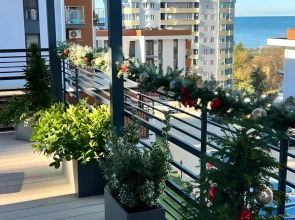 Апартаменты Casablanka Hit с большой террасой  с видом на море