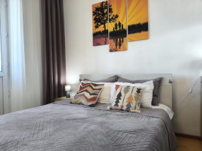 Двухкомнатная Квартира в Центре с Видом на Город и на Горы