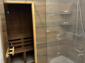 Апартаменты Охта Парк Adventure Де Люкс с сауной