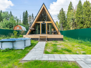 Частный дом InHome24 Уютный дом А-фрeйм Ольховка