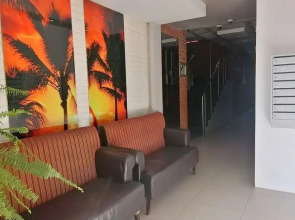 Квартира Guru c лаундж зоной на балконе