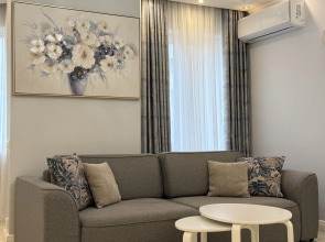 PK DESIGN - двухкомнатная квартира с отдельной спальней