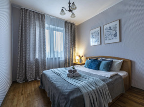 Апартаменты трёхкомнатные рядом с рыбной деревней