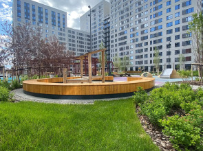 Квартира 1-к., 38,6 м², 2 кровати