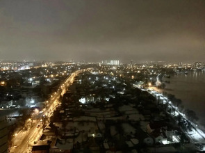 Квартира Трёхкомнатная-люкс на 23 этаже с видом на Волгу