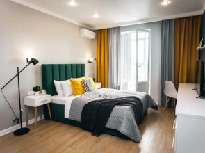 Апартаменты Uzor Apart Квартира на Энгельса с шикарным видом на закат