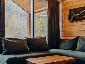 Шале двуэтажный А-фрейм с террасой