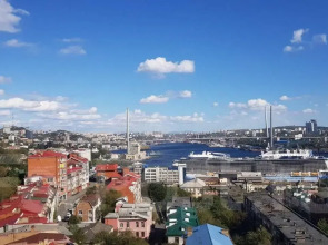 Апартаменты Central Place Vladivostok Премиум с видом на Мосты и Залив (4)
