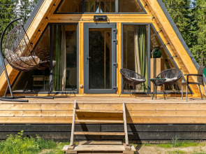 Частный дом InHome24 Уютный дом А-фрeйм Ольховка