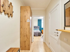 Квартира Студия в новом доме ЖК Премьер, самый центр города у Гипермаркет Семья по адресу Николая Островского 52 на 4 человек