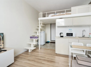 Апартаменты Двухуровневая Студия с Видом на Город на Владыкино