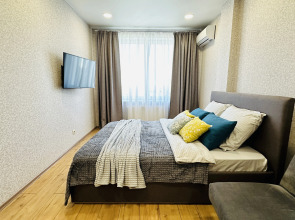 Квартира Уютная Однокомнатная на 21 этаже