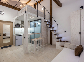 Апартаменты Лофт 4 Двухуровневые на Грузинской Улице 41А