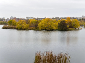 Апартаменты с панорамными окнами на набережной реки