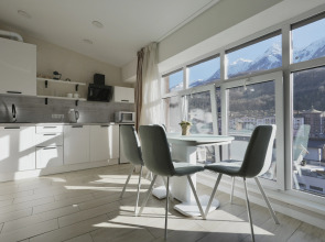 Квартира Студия с панорамными окнами напротив отеля Мариотт