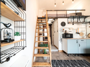 Квартира Питерская Двухуровневая Студия в Центре Красноярска