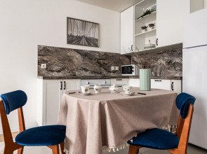 Квартира Уютная евродвушка у метро Озерная, 3 раздельных спальных места