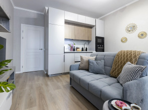 Квартира Уютная дизайнерская студия рядом с Экспофорумом Спб