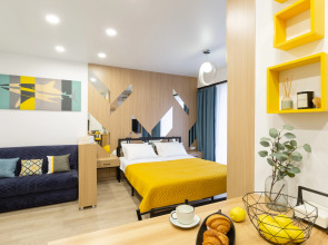 Квартира Студия с Панорамным Остеклением в Элитном ЖК Ocean City Пушкинская 265