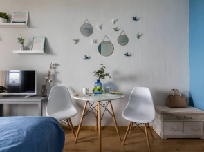 Апартаменты с Балконом и Видом на Море Морской Фасад