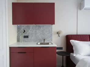 Апартаменты Pavlov Бордовая