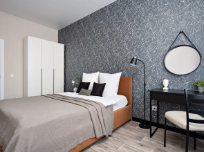 Квартира Дизайнерская 1к Рядом с Метро и Аквапарком