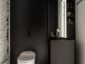 Стильный апартамент с видом на башни на 39 этаже