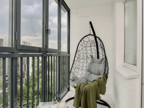 Квартира С Видом на Город Рядом с Зоопарком и Набережной 1-я Подлесная 1