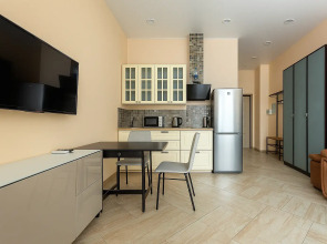 Квартира для 4х гостей в минуте от моря с оборудованной кухонной зоной и просторным душем