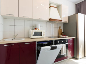 Апартаменты Life Apartments ЖК Спутник, рядом Экспоцентр и ТЦ Vegas