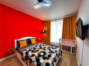 Апартаменты Дизайнерская Двушка в ЖК Амурский парк