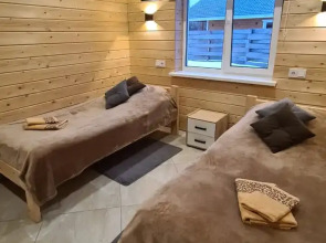 Гостевой дом с сауной и купелью вблизи реки и озера Ладоги Лисий берег