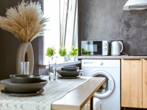 Апартаменты SAS 1-к Вулканическая Панорама с Видом на Вулканы и город