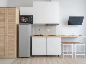 Апартаменты Современная Улучшенная Студия на Полежаевской