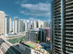 Квартира Luxury and spacious full Marina view